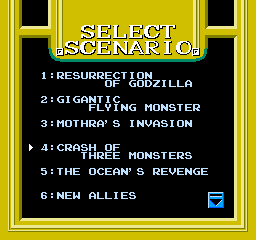 Godzilla 2 screenshot 5 for NES